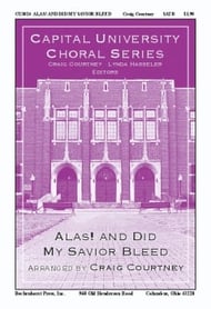 Alas! And Did My Savior Bleed SATB choral sheet music cover Thumbnail